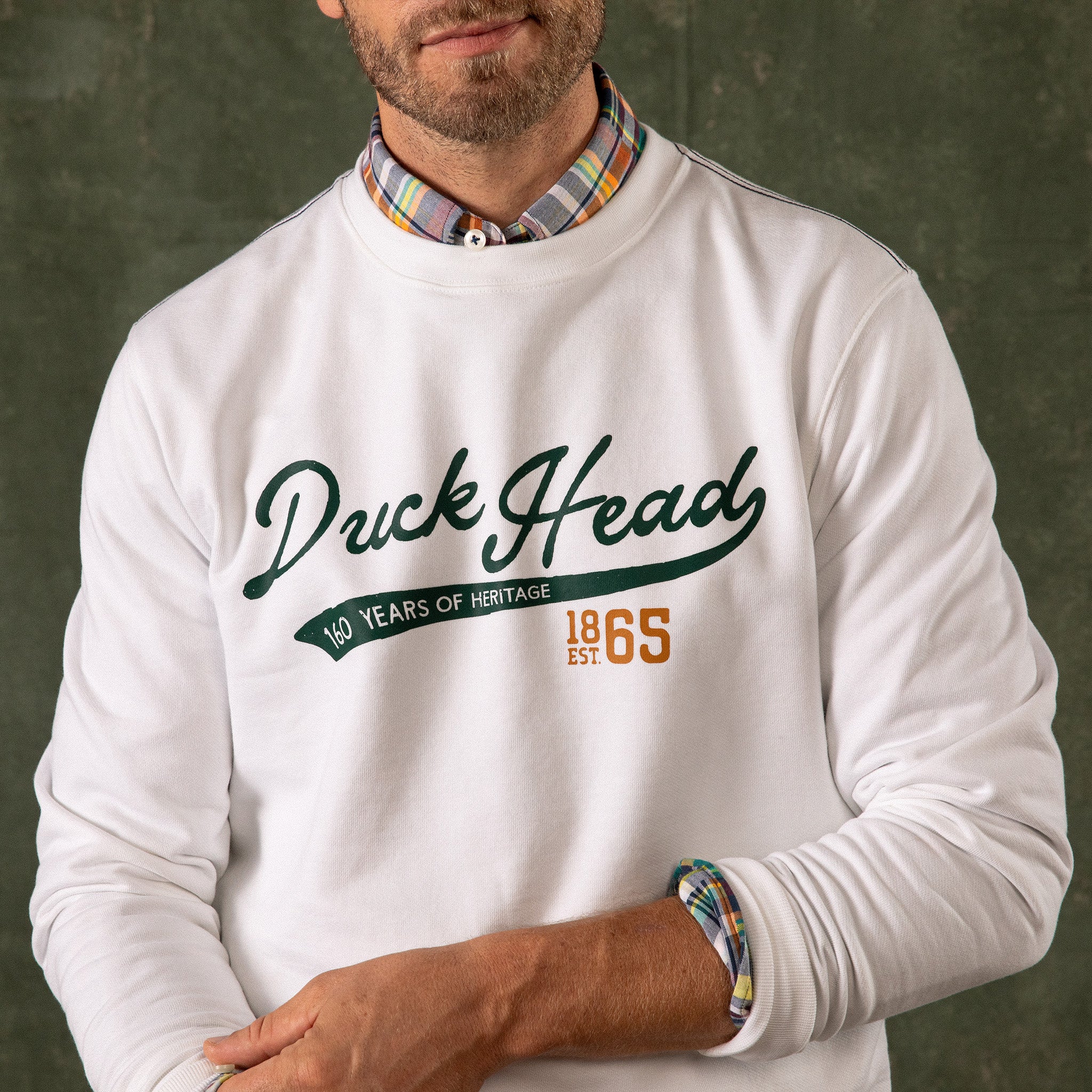 French Terry Crewneck Pullover - 160th Anniversary Edition