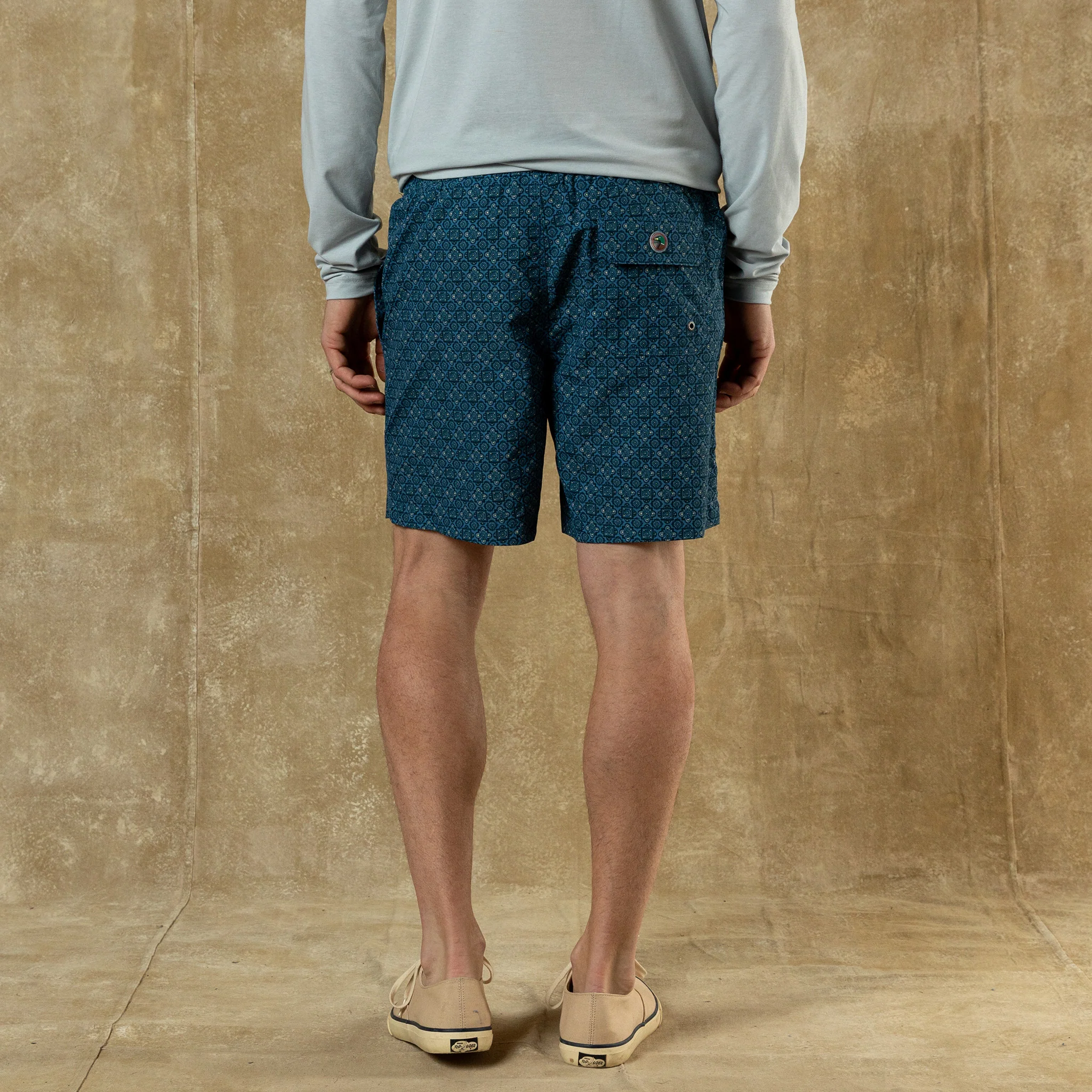 6" Sailport Swim Short - Blue Horizon - Image 2