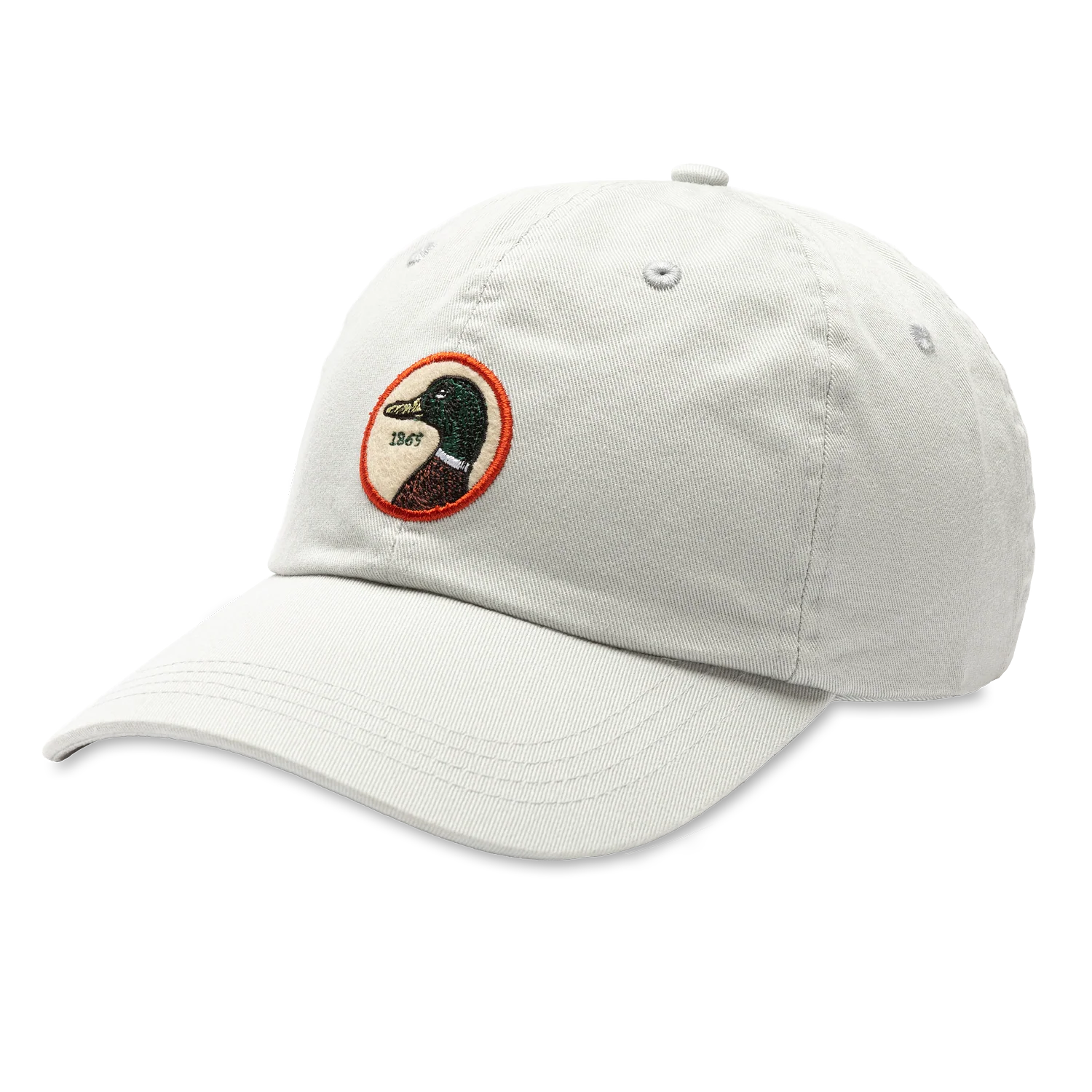 Circle Patch Twill Hat - Ash