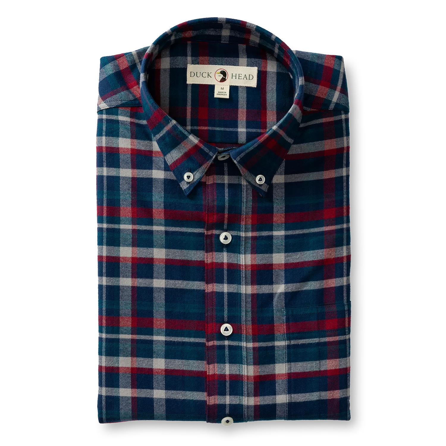 Draper Plaid Cotton Flannel Sport Shirt