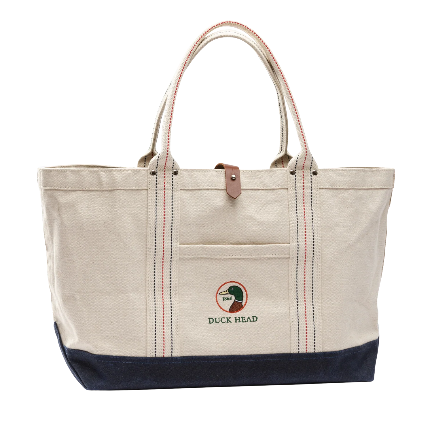 Canvas Logo Beach Tote