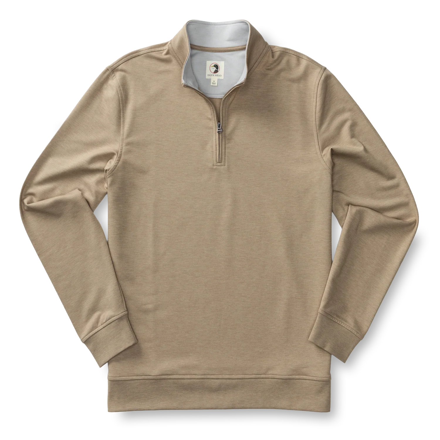 Dunmore Performance 1/4 Zip Pullover - Clay Heather - Image 2