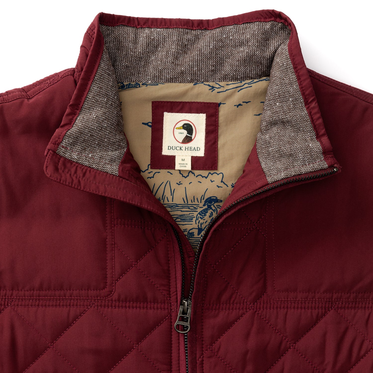 Fremont Performance Quilted Vest - Tawny Port - Image 3