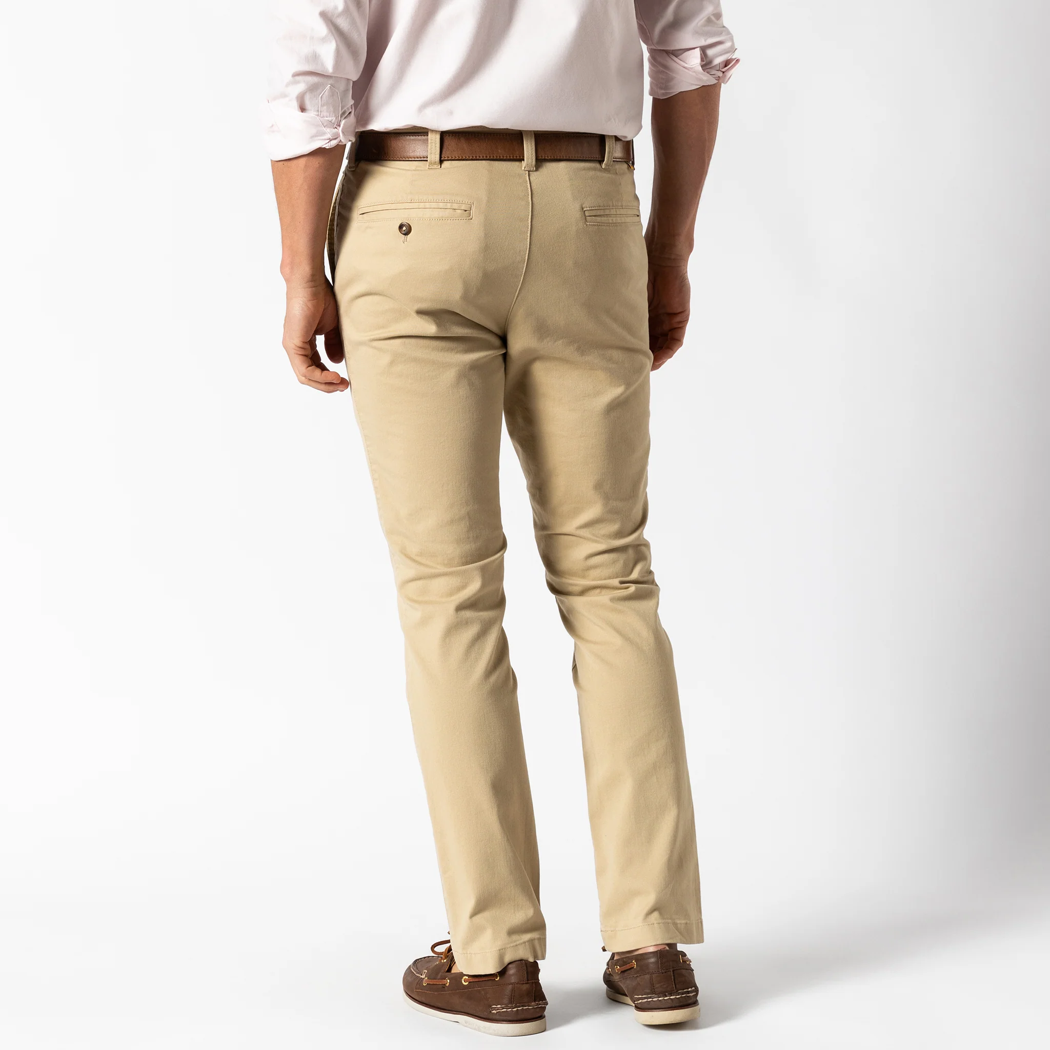 Slim Fit Gold School Chino - Sand - Image 2