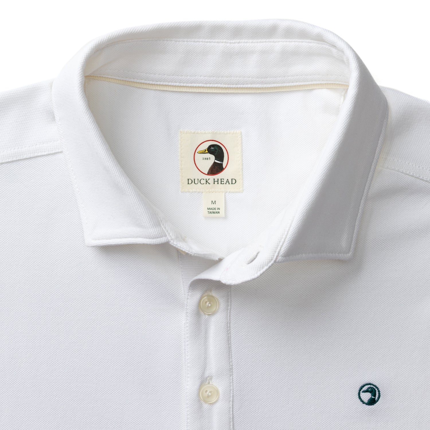 Hanover Pima Cotton Pique Polo - White - Image 3