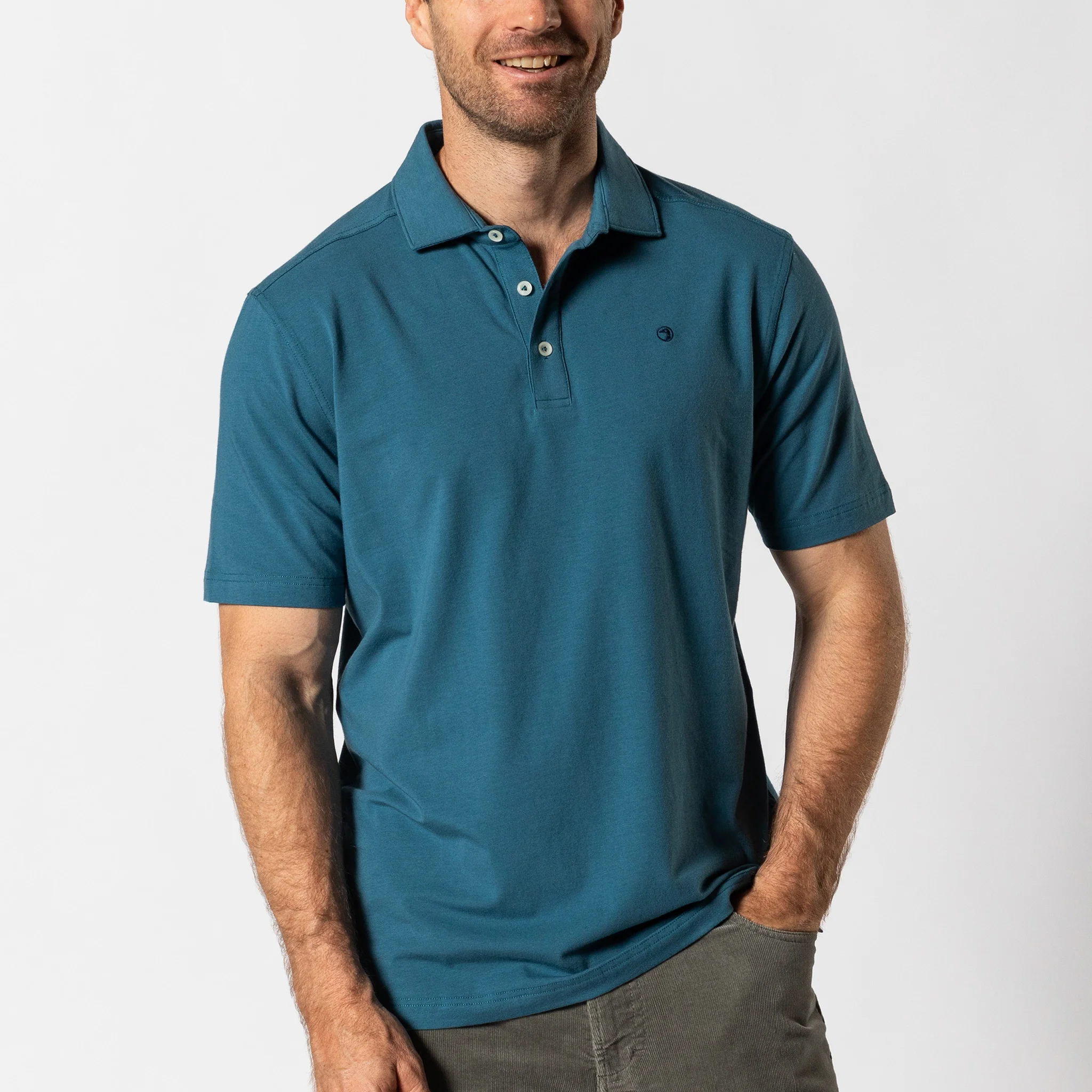 Hanover Pima Cotton Polo - SALE - Image 3