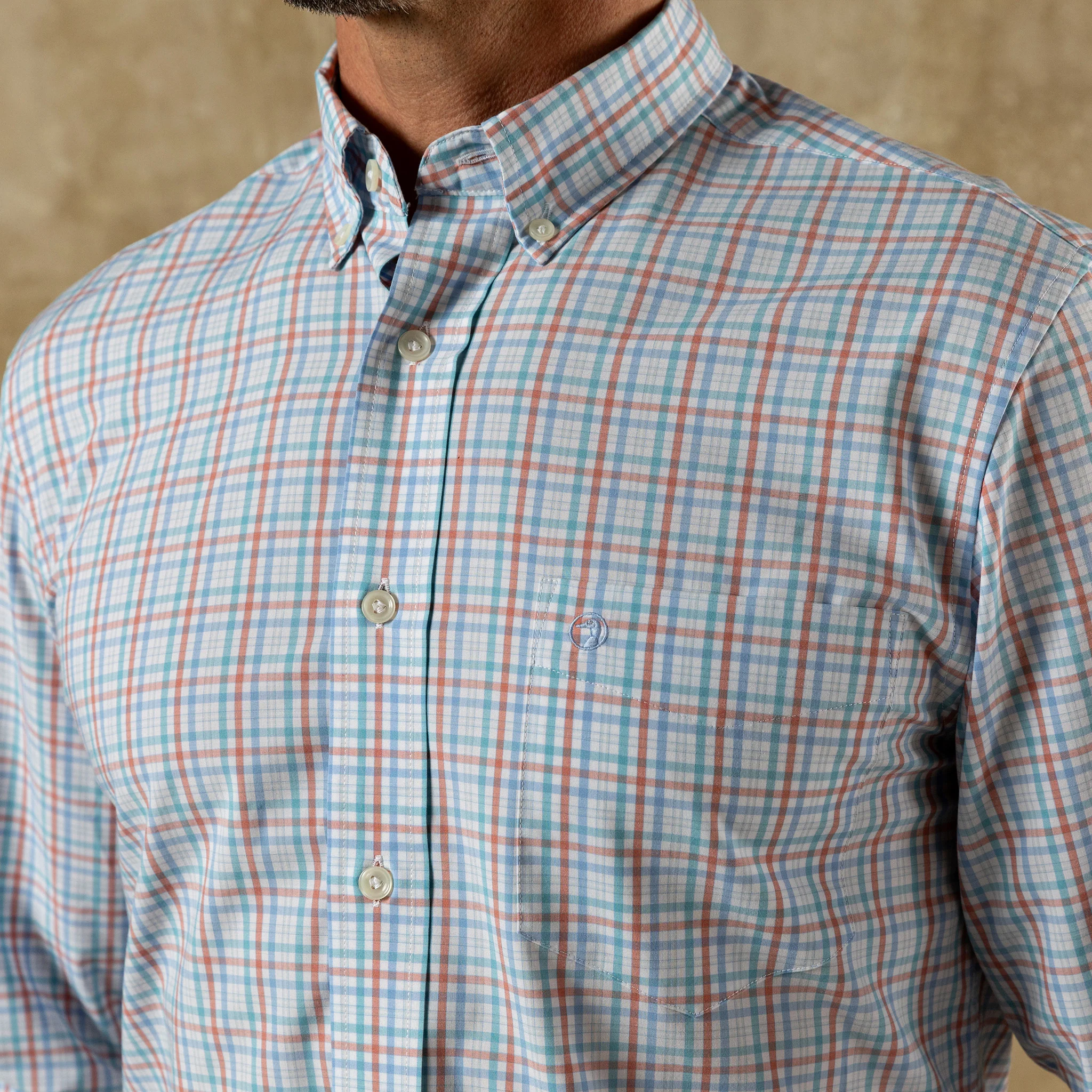 Performance Poplin Sport Shirt - Brody Plaid