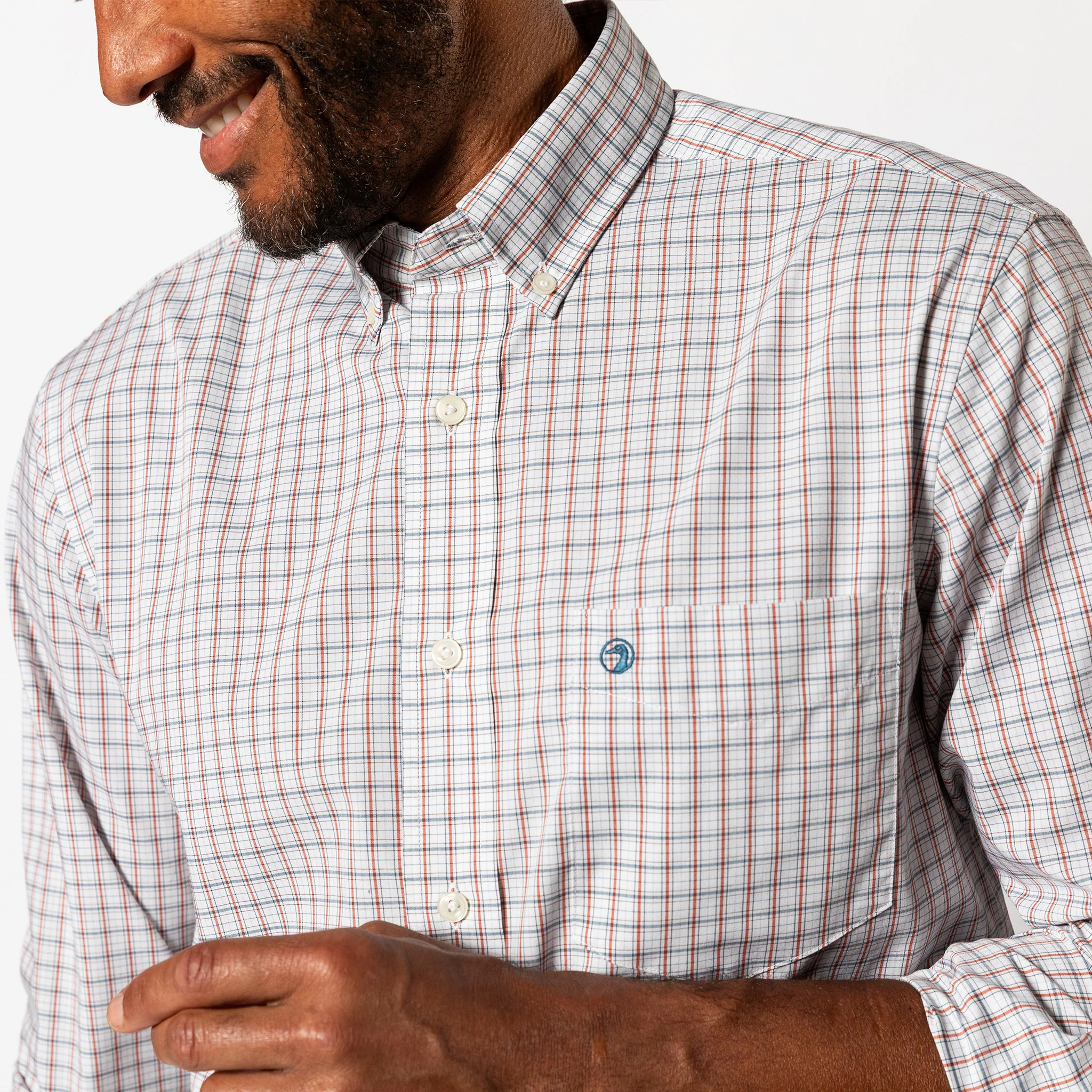 Performance Poplin Sport Shirt - Edison Plaid