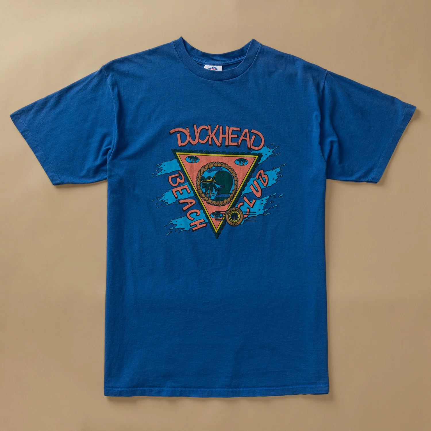 Single Stitched Beach Club T-Shirt XL - Duck Head Vintage