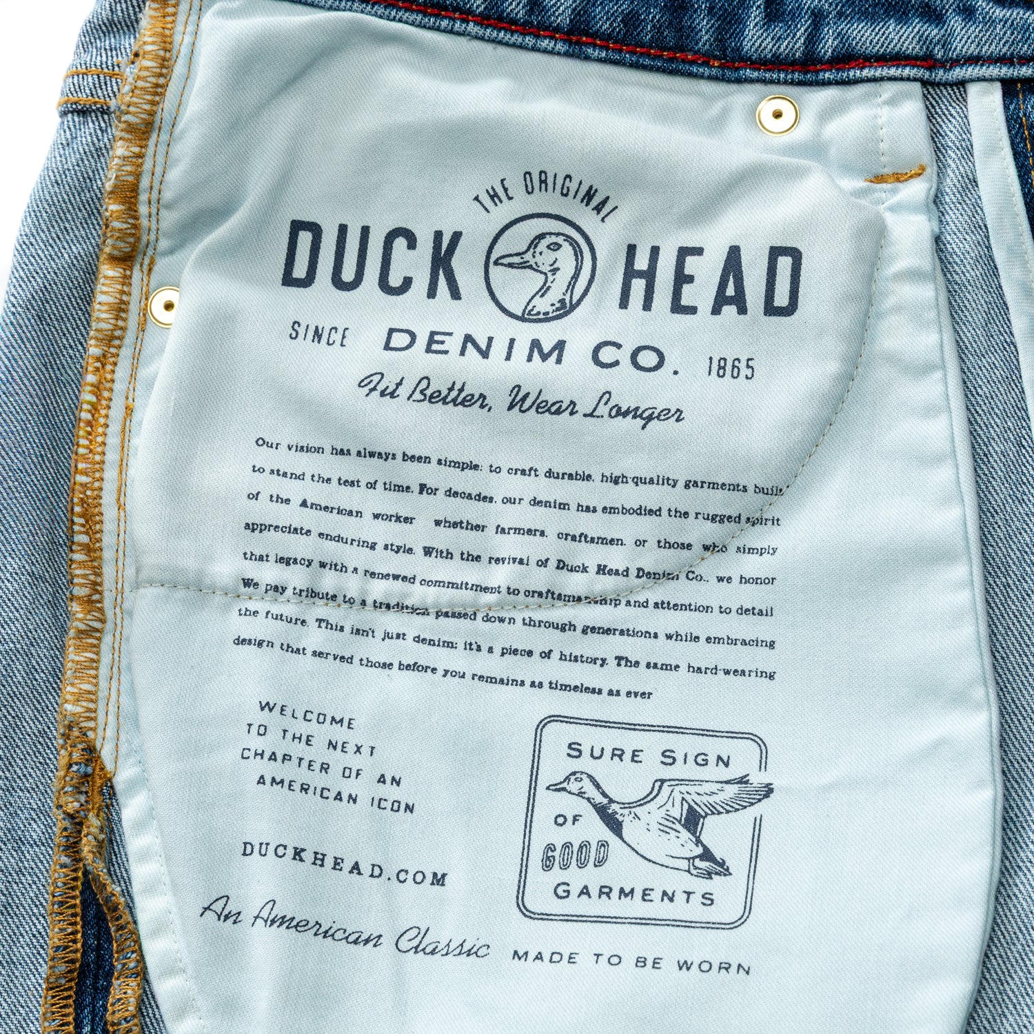 Slim Straight Denim - Light Wash - Image 6