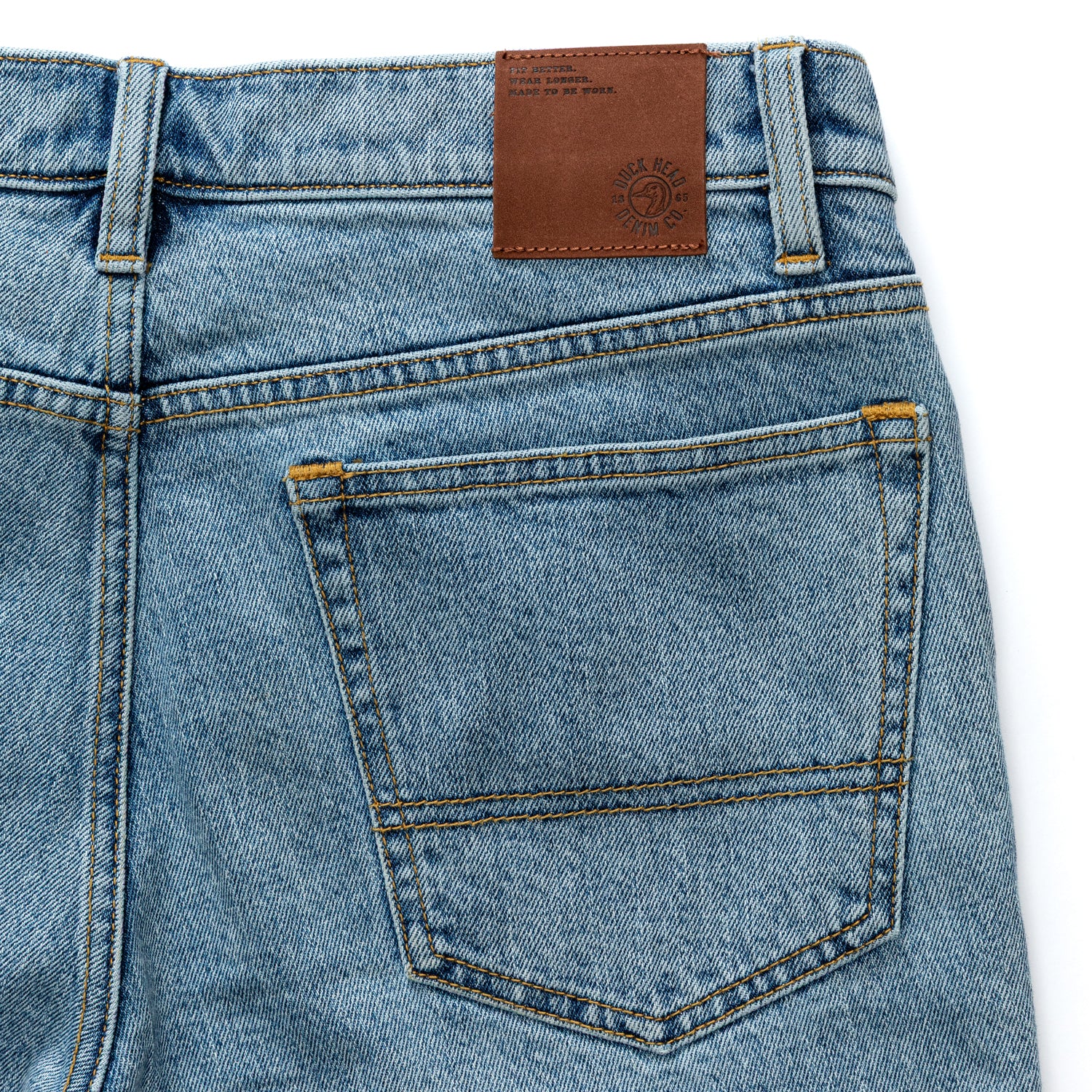 Slim Straight Denim - Light Wash - Image 8