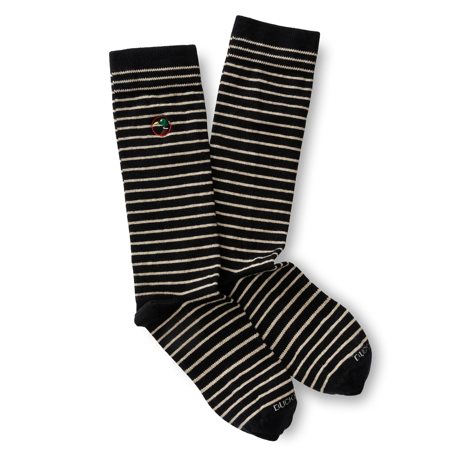 Striped Logo Sock