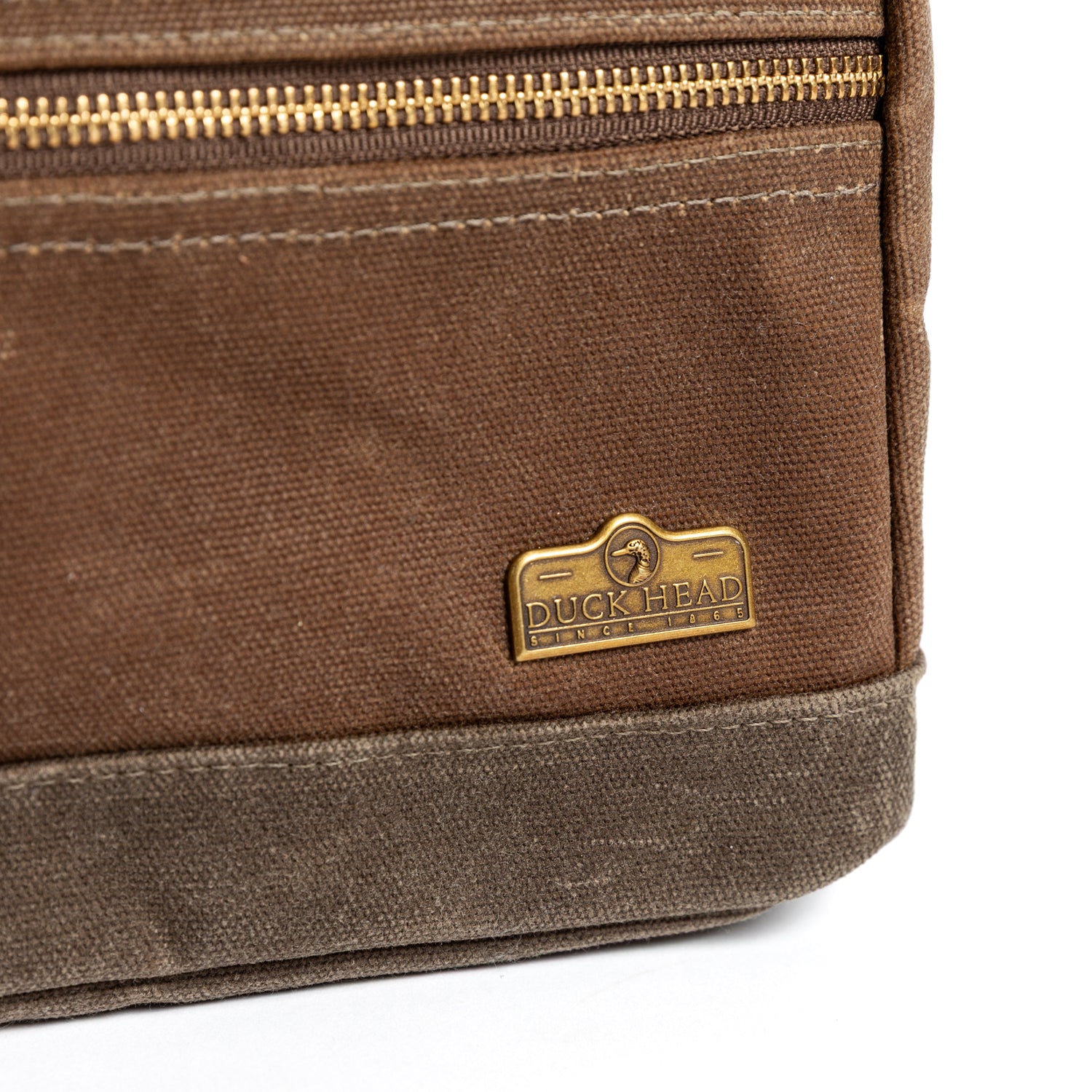 Waxed Canvas Dopp Kit - Brush Brown - Image 5