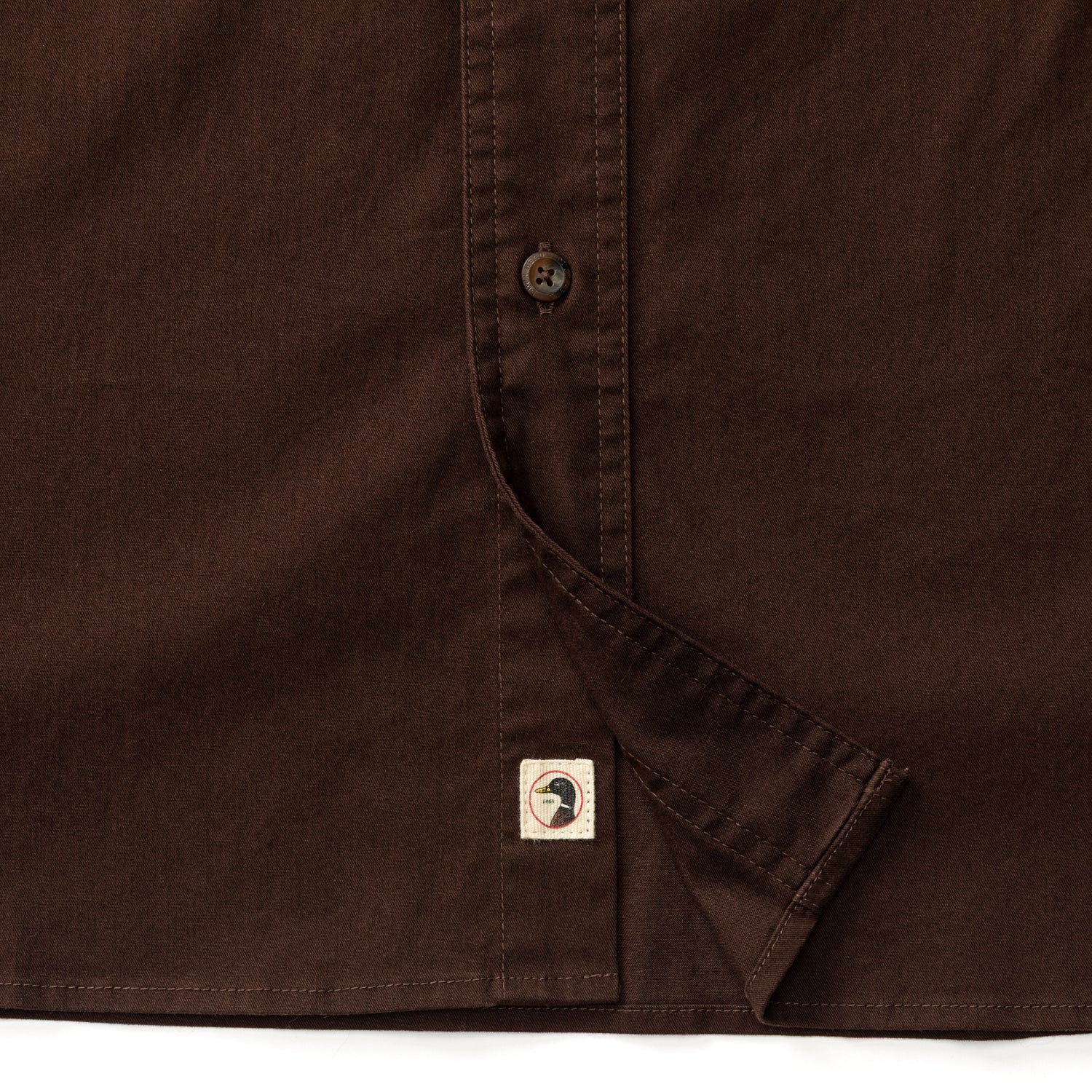 Woodland Shooting Shirt - Dark Brown - Image 5