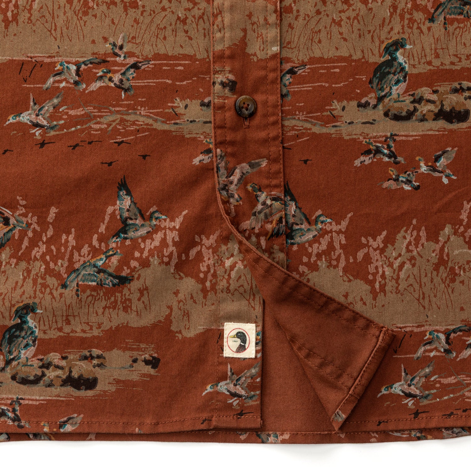 Woodland Shooting Shirt - Flyover Print - Image 4